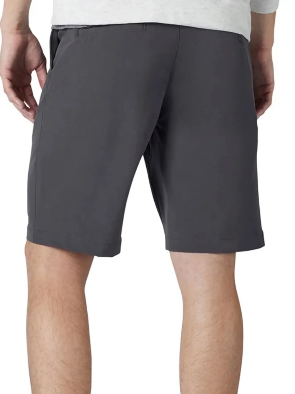 Lee Dark Gray Performance tri flex Hybrid Shorts men’s size 34